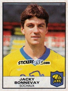 Sticker Jack Bonnevay - Football France 1983-1984 - Panini