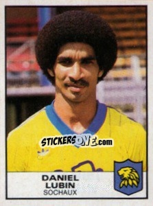 Sticker Daniel Lubin - Football France 1983-1984 - Panini