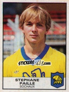 Sticker Stephane Paille - Football France 1983-1984 - Panini
