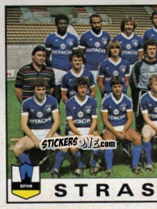 Sticker Equipe - Football France 1983-1984 - Panini