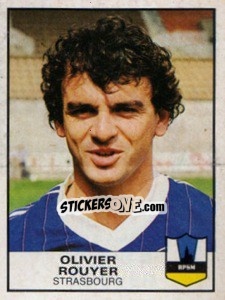 Cromo Olivier Rouyer - Football France 1983-1984 - Panini