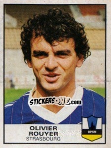 Sticker Olivier Rouyer - Football France 1983-1984 n. 320 - Panini