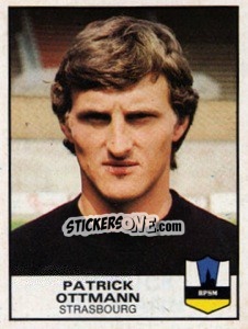 Sticker Patrick Ottmann - Football France 1983-1984 n. 323 - Panini