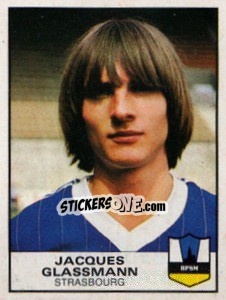 Cromo Jacques Glassmann - Football France 1983-1984 - Panini