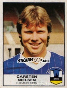 Figurina Carsten Nielsen - Football France 1983-1984 - Panini