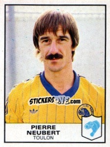 Cromo Pierre Neubert - Football France 1983-1984 - Panini