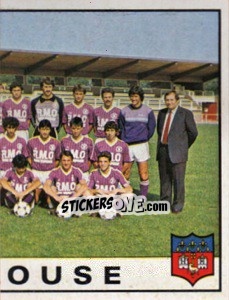 Figurina Equipe - Football France 1983-1984 - Panini