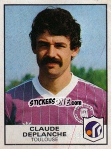 Sticker Claudeplanche - Football France 1983-1984 n. 350 - Panini