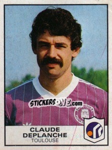 Sticker Claudeplanche - Football France 1983-1984 - Panini