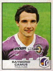 Sticker Raymond Camus - Football France 1983-1984 - Panini