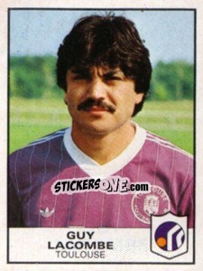 Sticker Guy Lacombe - Football France 1983-1984 - Panini