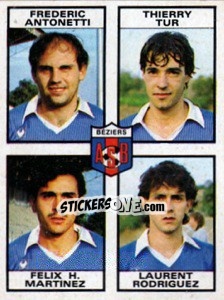 Sticker Frederic Antonetti / Thierry Tur / Felix H. Martinez / Laurent Rodriguez