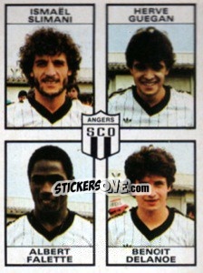 Sticker Ismael Slimani / Herve Guegan / Albert Falette / Benolt Delanoe