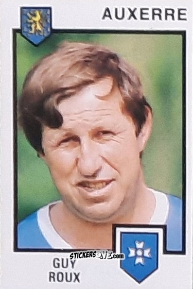 Cromo Guy Roux - Football France 1984-1985 n. 2 - Panini