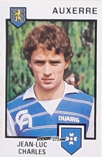 Figurina Jean-Luc Charles - Football France 1984-1985 n. 4 - Panini