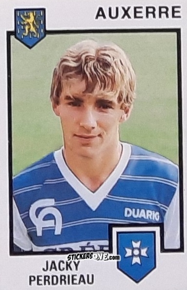 Sticker Jacky Perdrieau - Football France 1984-1985 n. 10 - Panini