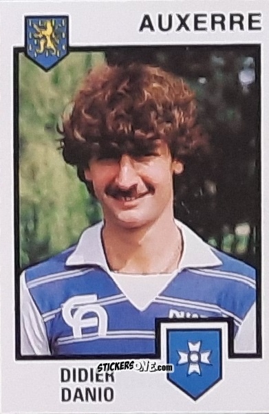 Sticker Didier Danio - Football France 1984-1985 n. 11 - Panini