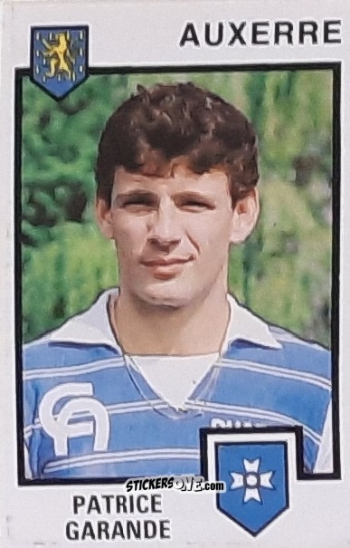 Sticker Patrice Garande - Football France 1984-1985 n. 13 - Panini
