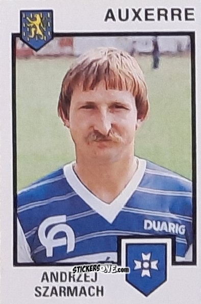 Cromo Andrzej Szarmach - Football France 1984-1985 n. 14 - Panini