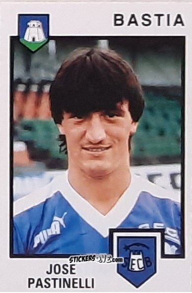 Sticker Jose Pastinelli - Football France 1984-1985 n. 24 - Panini