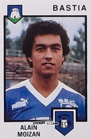 Sticker Alain Moizan - Football France 1984-1985 n. 25 - Panini