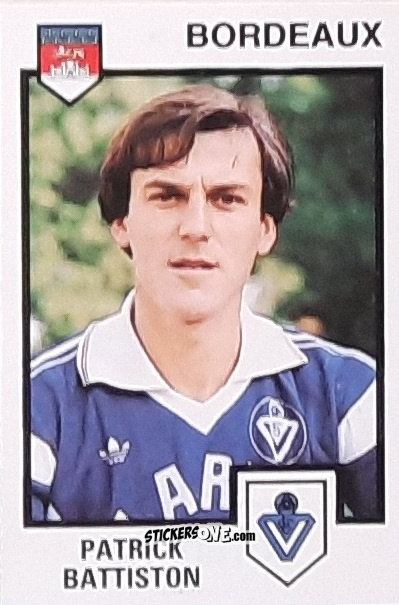 Cromo Patrick Battiston - Football France 1984-1985 n. 36 - Panini