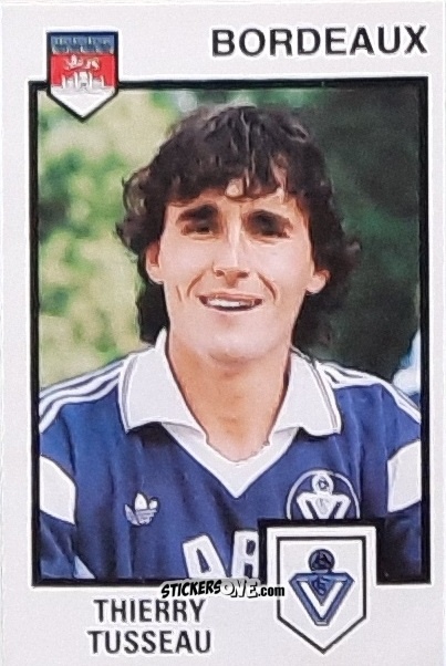 Sticker Thierry Tusseau - Football France 1984-1985 n. 37 - Panini
