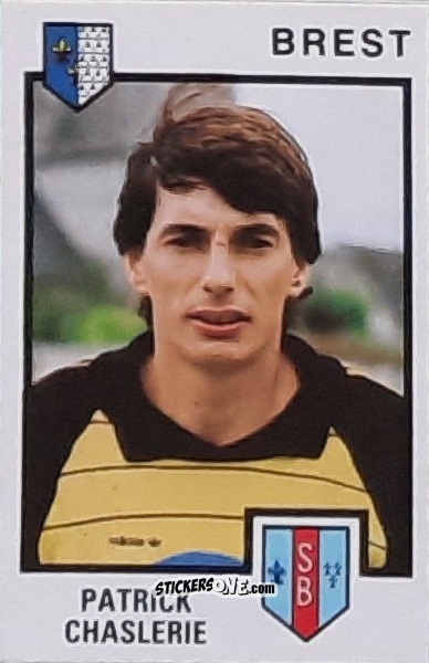 Sticker Patrick Chaslerie - Football France 1984-1985 n. 48 - Panini