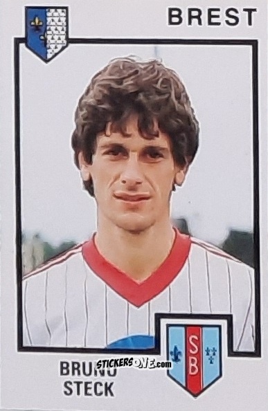 Sticker Bruno Steck - Football France 1984-1985 n. 50 - Panini