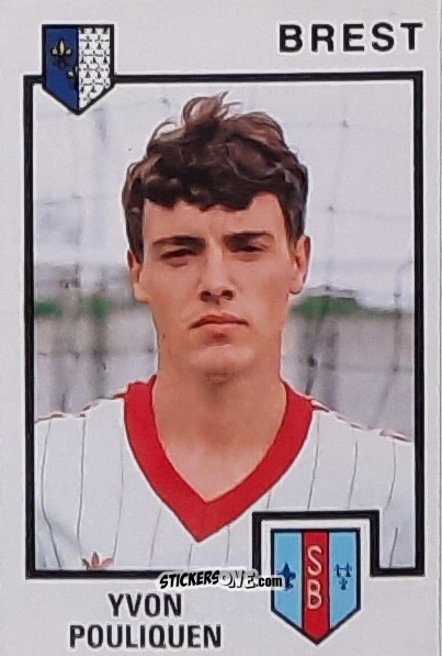 Cromo Yvon Paouliquen - Football France 1984-1985 n. 52 - Panini