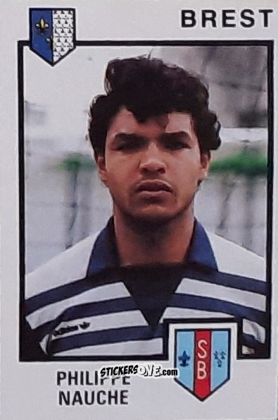 Sticker Philippe Nauche - Football France 1984-1985 n. 60 - Panini