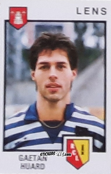 Sticker Gaetan Huard - Football France 1984-1985 n. 78 - Panini