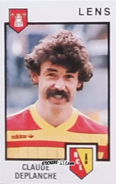 Figurina Claude Deplanche - Football France 1984-1985 n. 79 - Panini
