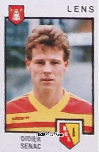 Figurina Didier Senac - Football France 1984-1985 n. 80 - Panini