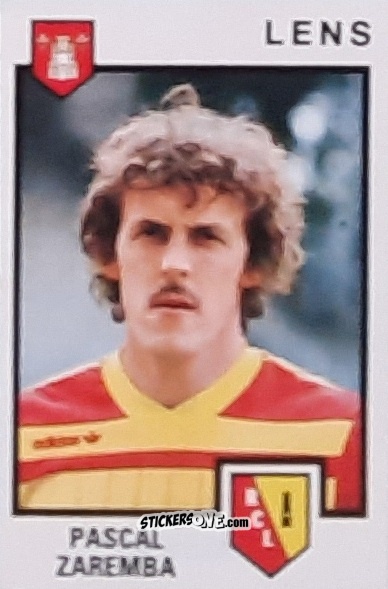 Sticker Pascal Zaremba - Football France 1984-1985 n. 84 - Panini