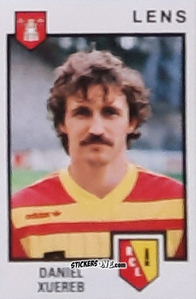 Sticker Daniel Xuereb - Football France 1984-1985 n. 87 - Panini
