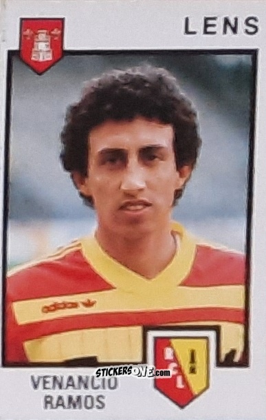 Sticker Venancio Ramos - Football France 1984-1985 n. 88 - Panini