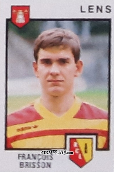 Figurina Francois Brisson - Football France 1984-1985 n. 89 - Panini