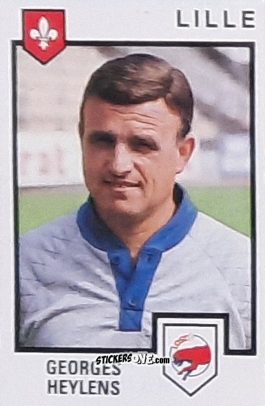 Sticker Georges Heylens - Football France 1984-1985 n. 92 - Panini