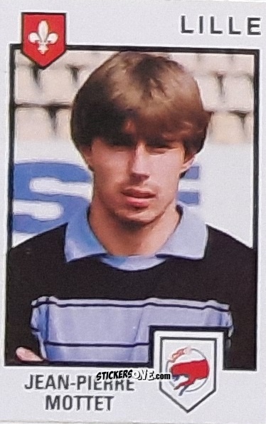 Cromo Jean-Pierre Mottet - Football France 1984-1985 n. 93 - Panini