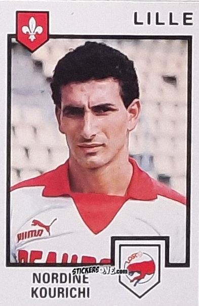 Cromo Nordine Kouichi - Football France 1984-1985 n. 96 - Panini