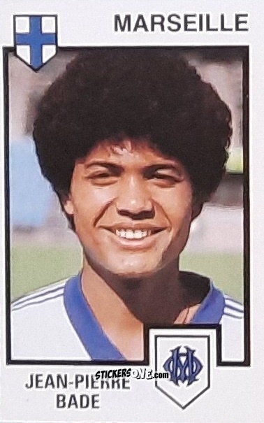 Figurina Jean-Pierre Bade - Football France 1984-1985 n. 109 - Panini