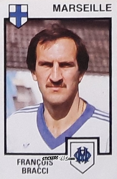Cromo Francois Bracci - Football France 1984-1985 n. 112 - Panini