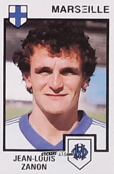 Cromo Jean-Louis Zanon - Football France 1984-1985 n. 114 - Panini