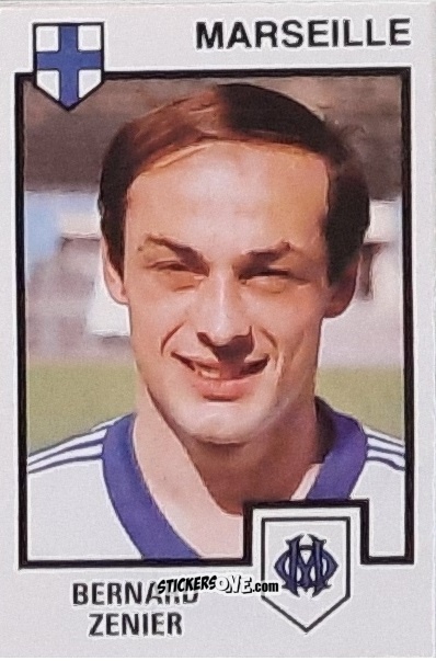 Cromo Bernard Zenier - Football France 1984-1985 n. 119 - Panini