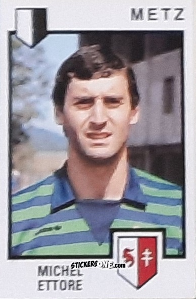 Cromo Michel Ettore - Football France 1984-1985 n. 123 - Panini