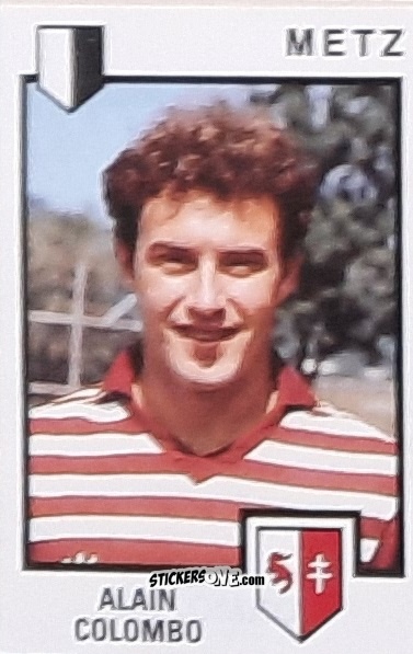 Cromo Alain Colombo - Football France 1984-1985 n. 125 - Panini