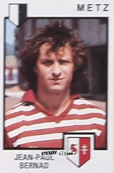 Sticker Jean-Paul Bernad - Football France 1984-1985 n. 131 - Panini