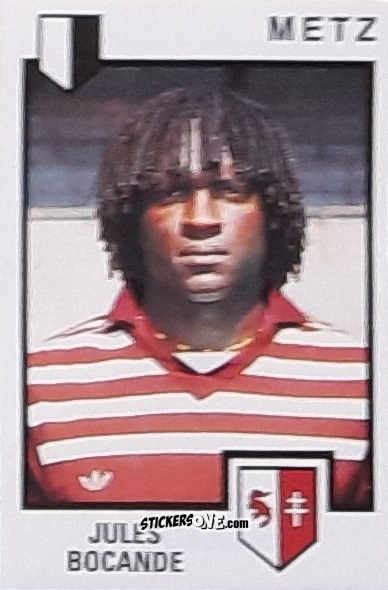 Sticker Jules Bocande - Football France 1984-1985 n. 132 - Panini