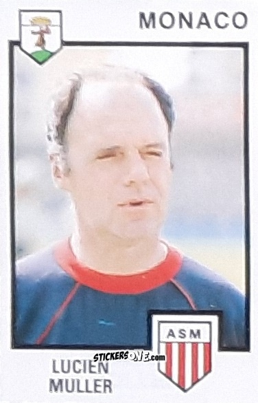 Cromo Lucien Muller - Football France 1984-1985 n. 137 - Panini